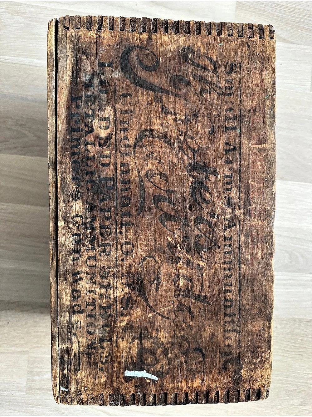 Vintage Wooden Create